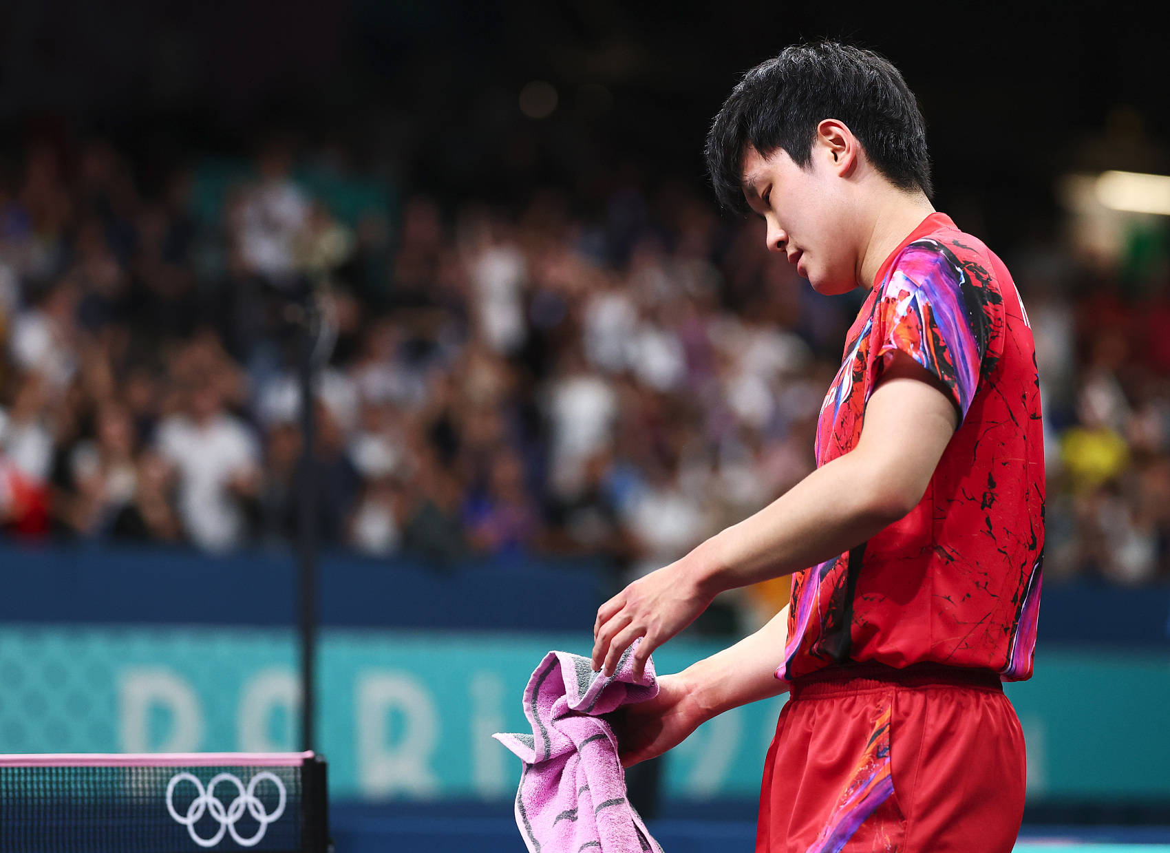 关于法国队险胜奥地利队，张本智和高光表现的信息